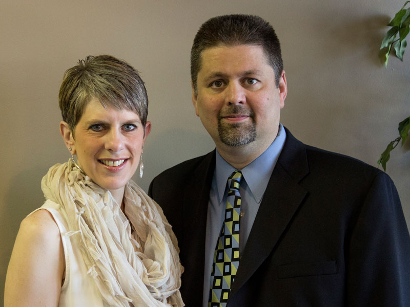 Photograph of Doug & Kim Stevens